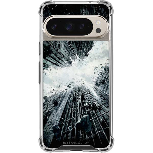 DC Comics Batman Dark Knight Rises Poster Pixel 9/9 Pro Clear Case